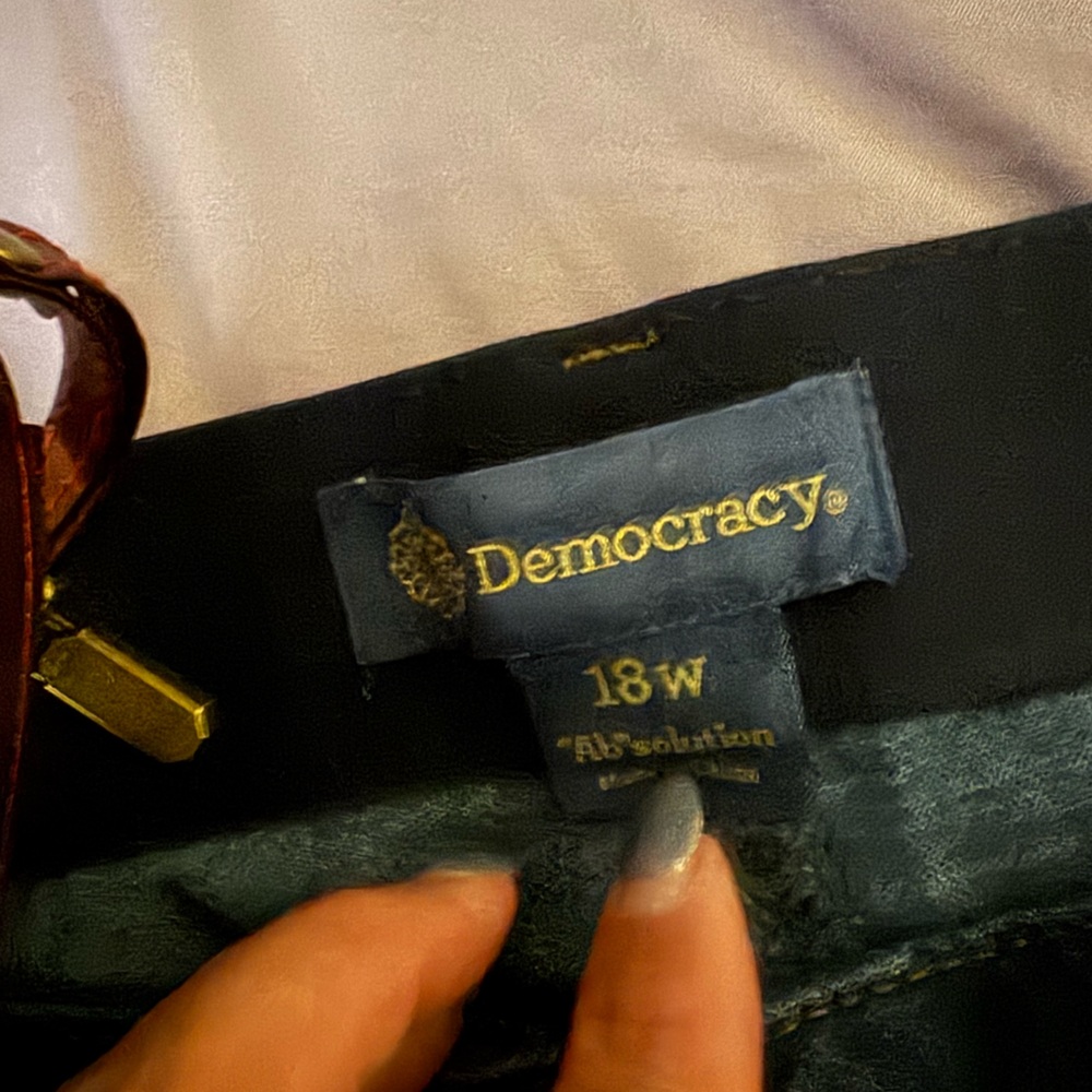 Democracy Dark Blue Denim Pants